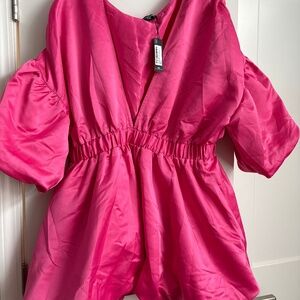 PLT Bubble Hem Dress